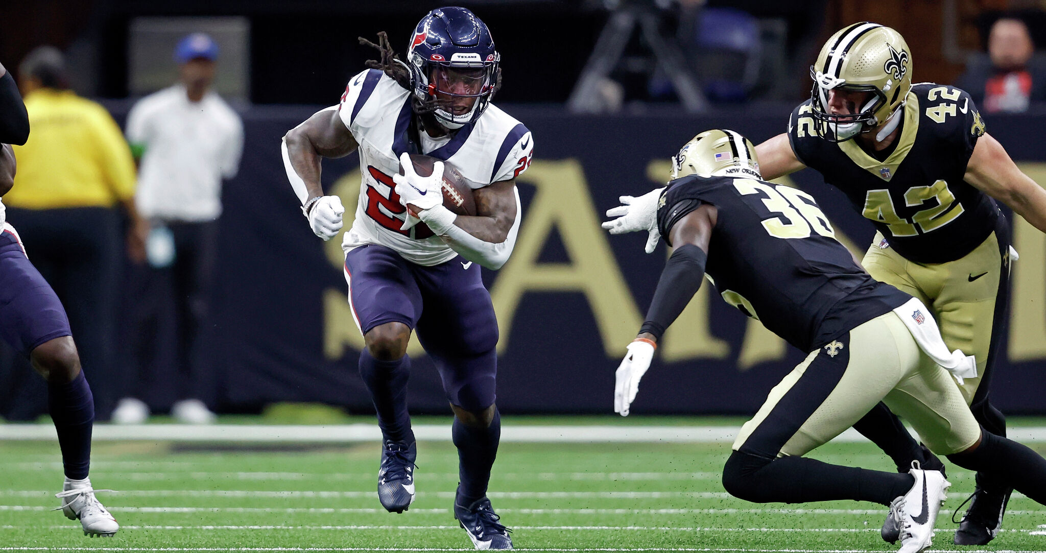 The Houston Texans' first-ever 17-game slate kicks off against the