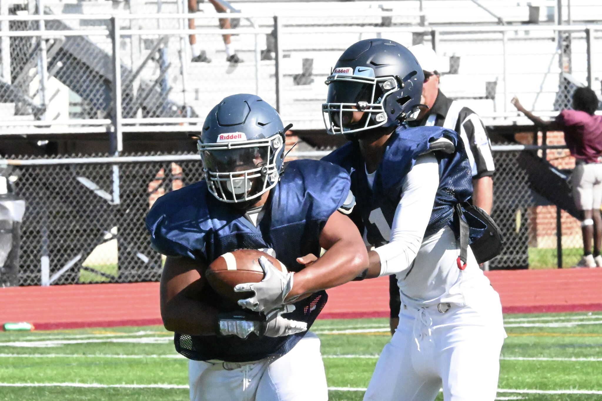 Hartford Public football's Courtenay Jackson vies for stronger impact