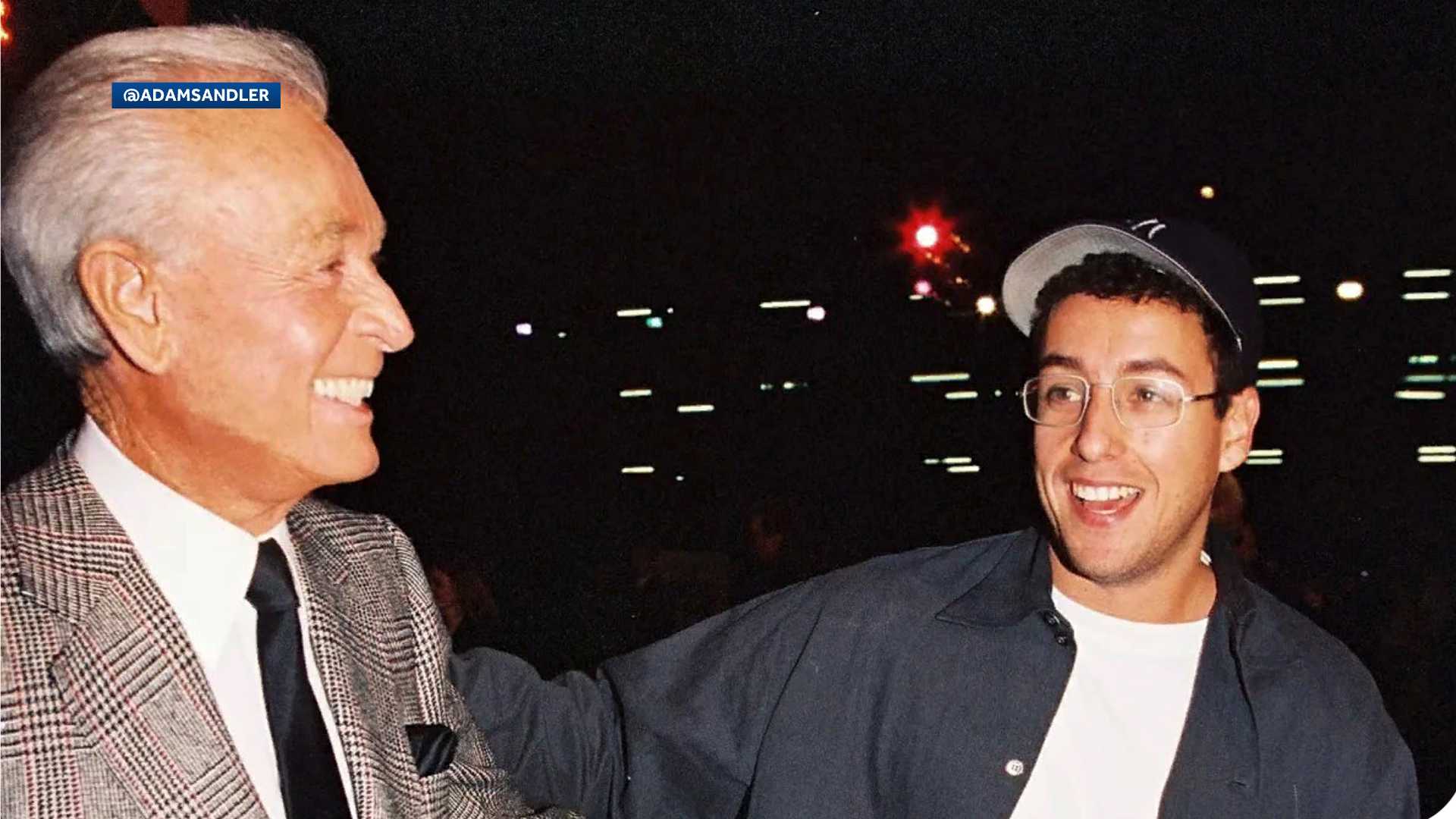 Comedian Adam Sandler pays tribute to 'Price is Right' host
