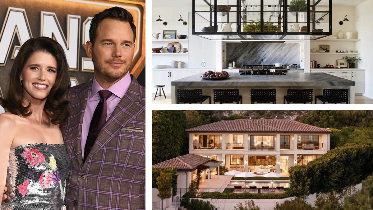 Chris Pratt and his wife Katherine Schwarzenegger are seen house hunting in  LA after putting their Pacific Palisades mansion up for sale