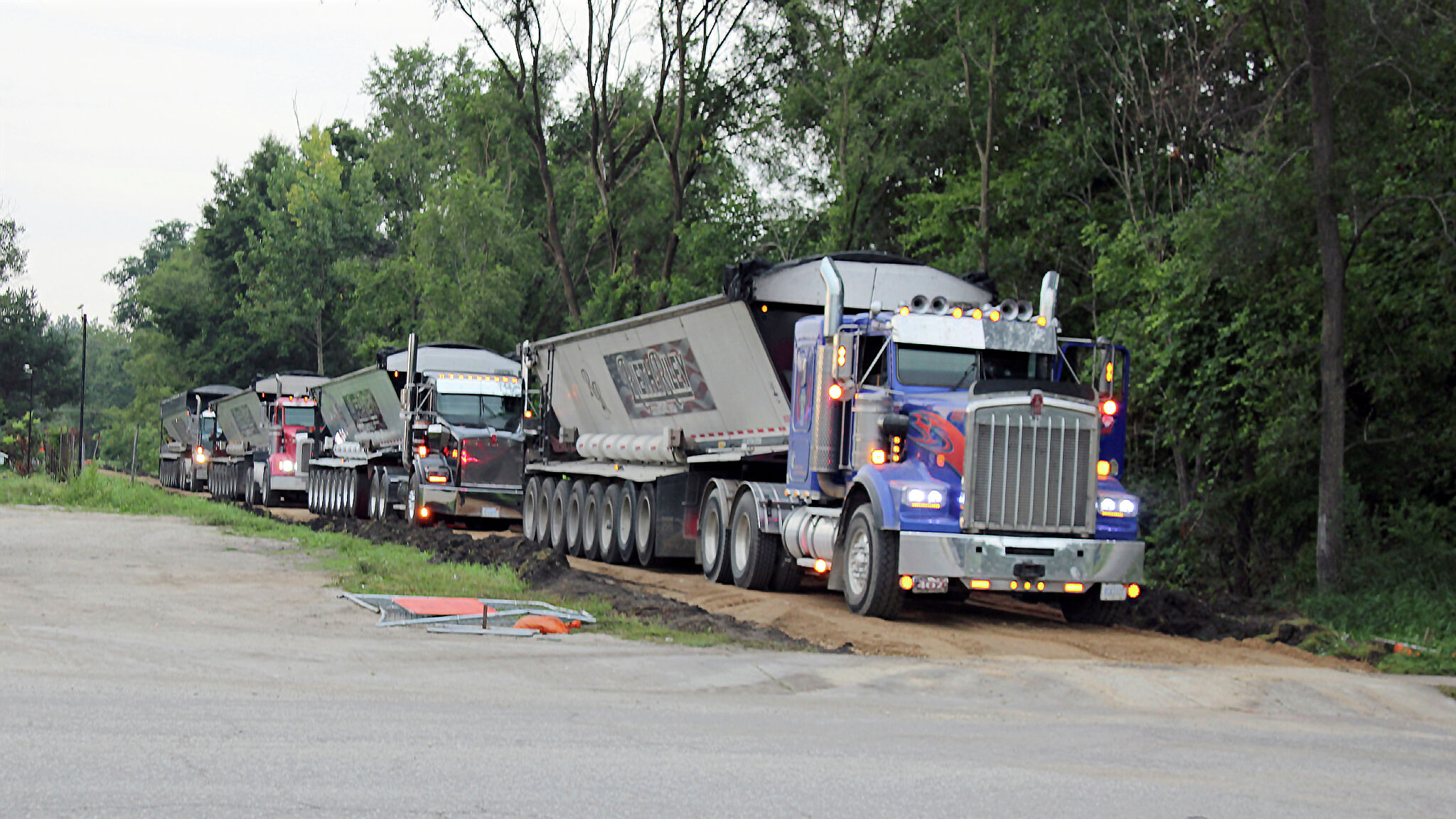 Michigan's White Pine Trail in Mecosta County gets prepped for paving