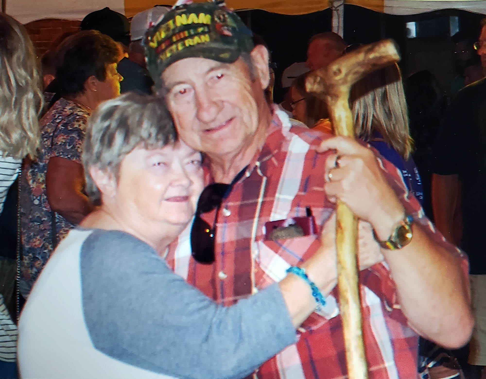 Fred and Barbara Floyd celebrating 50th wedding anniversary