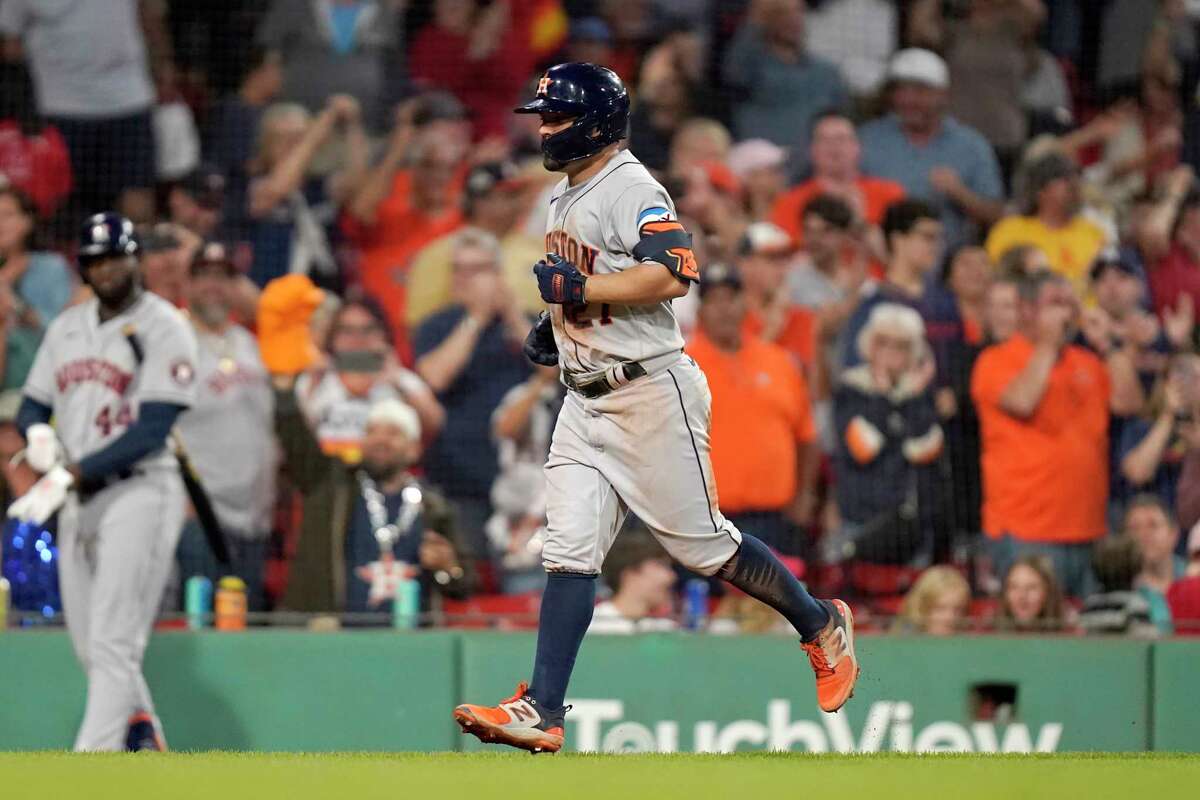 Jose Altuve homers twice to lead Astros past Giants - McCovey