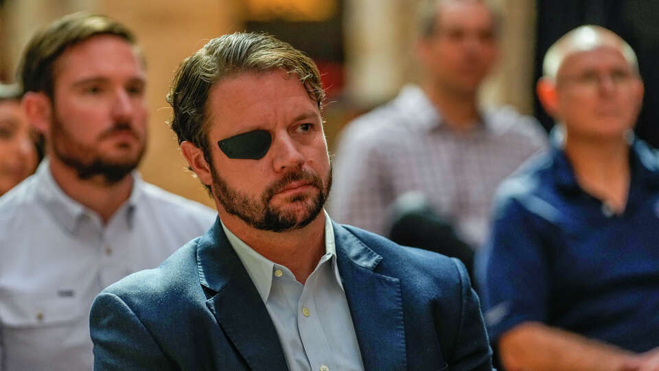 Congressman Dan Crenshaw visits the Anheuser-Busch Houston Brewery to announce a $22.5 million investment on Tuesday, Aug. 29, 2023, in Houston.