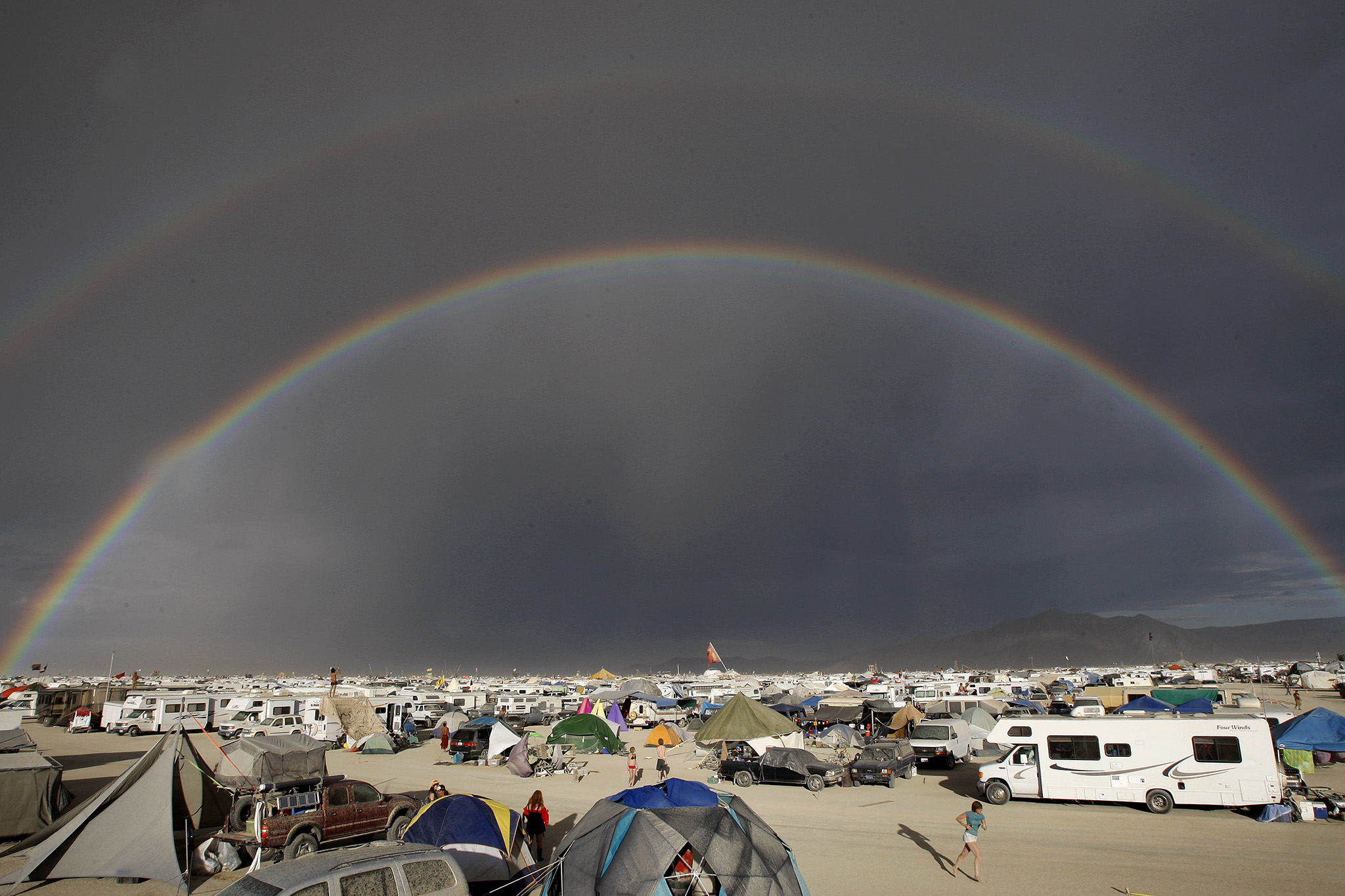 BelowNormal Temperatures and Stormy Weather Forecasted for Burning Man