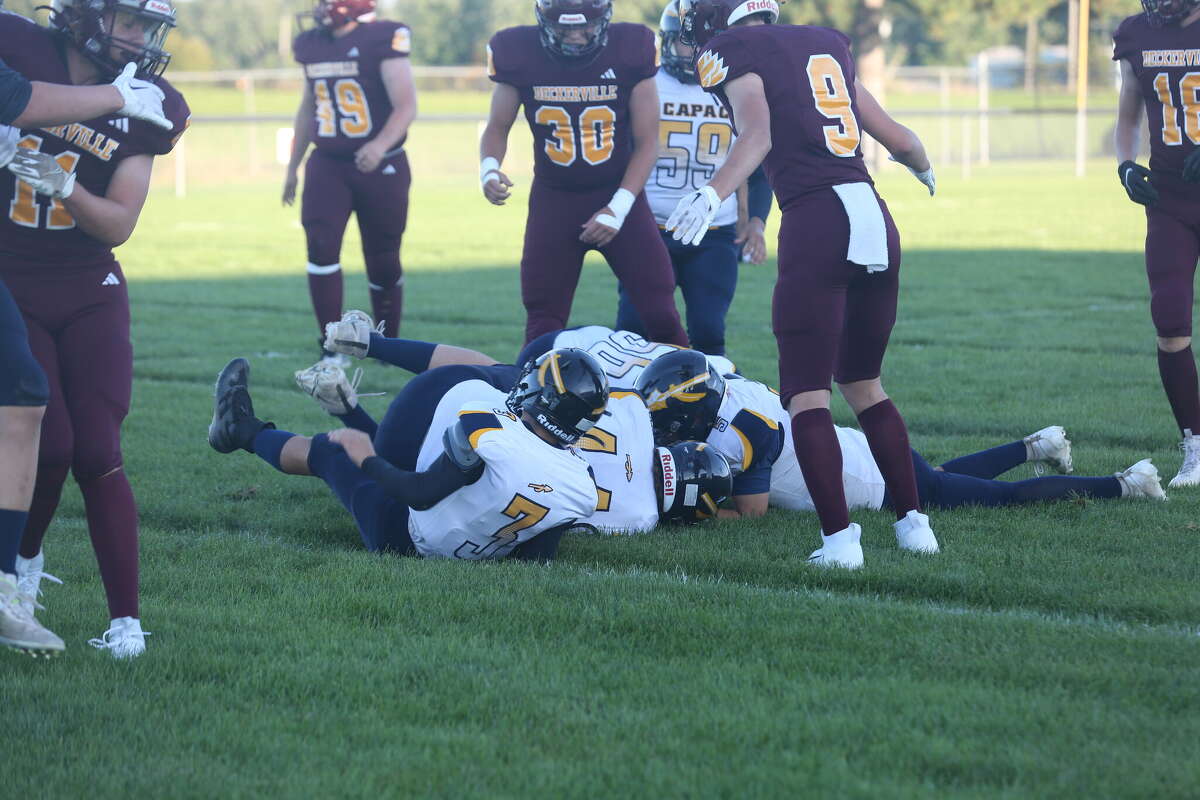 Deckerville quarterback helps team score seven times in victory