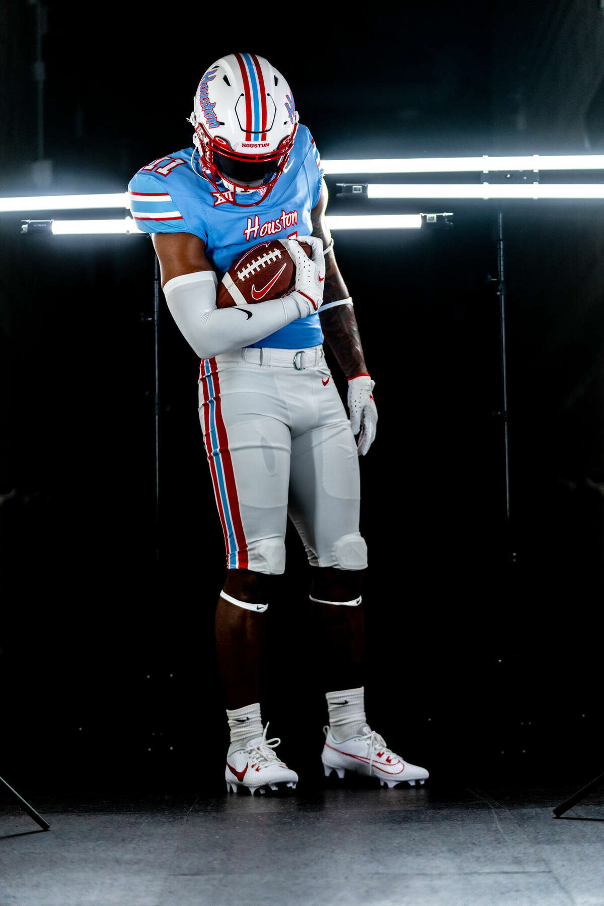 Hot] Buy New Houston Cougars Oilers Themed Jersey