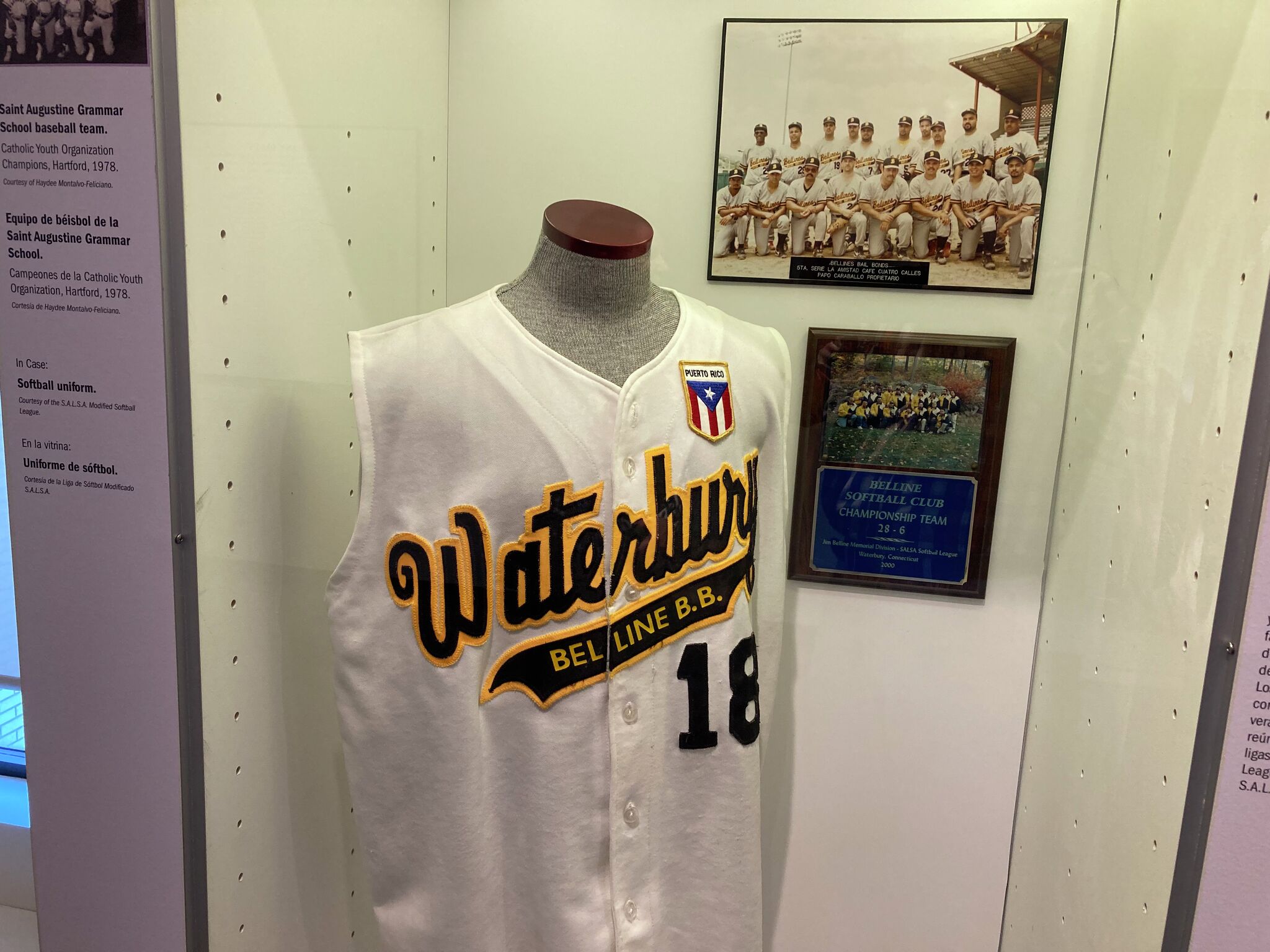 Robinson's baseball jersey on display at Smithsonian museum