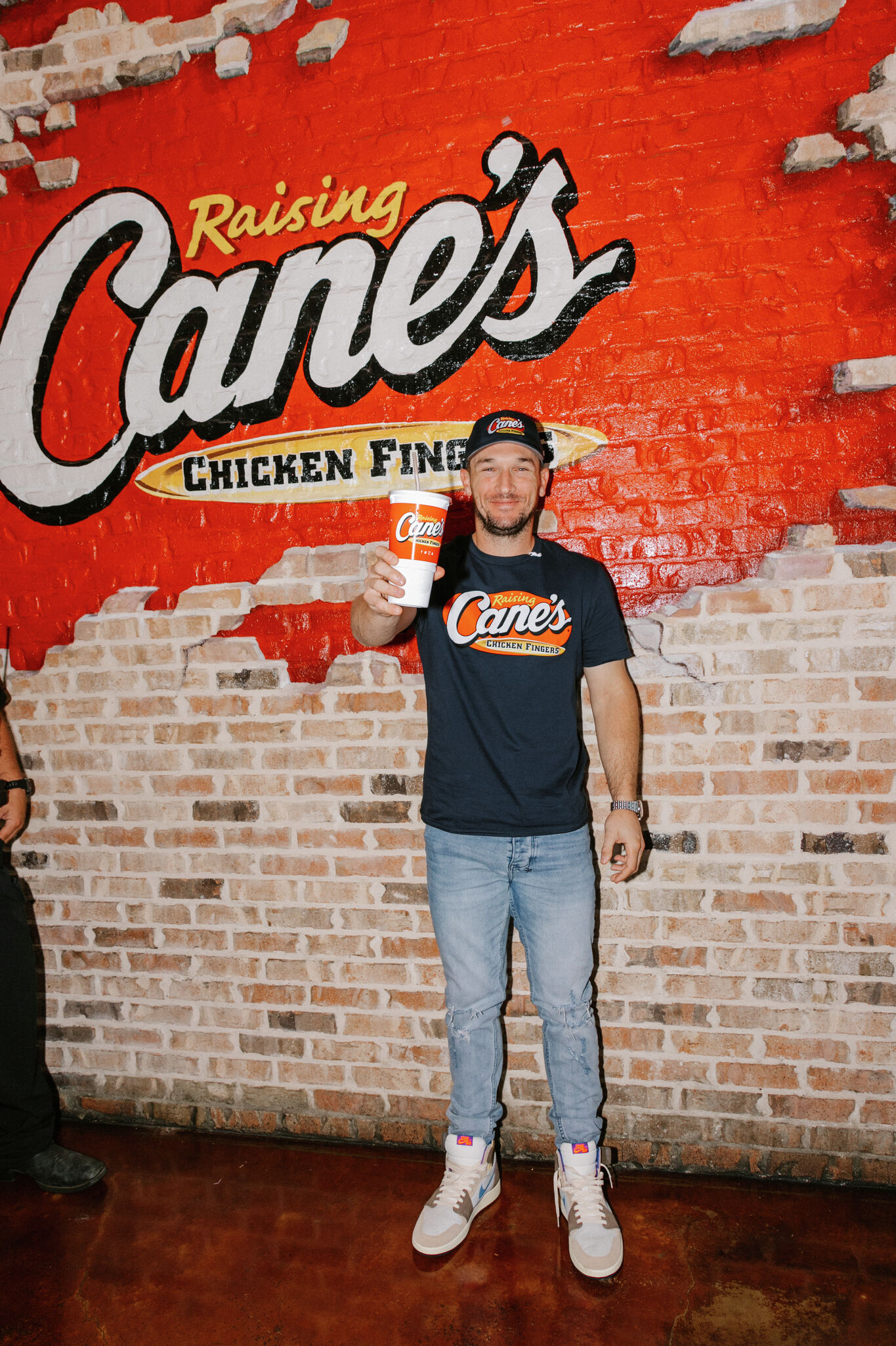 Astros 3rd baseman Alex Bregman worked Raising Cane's drive-thru on  Westheimer while touring 2022 World Series Trophy - ABC13 Houston