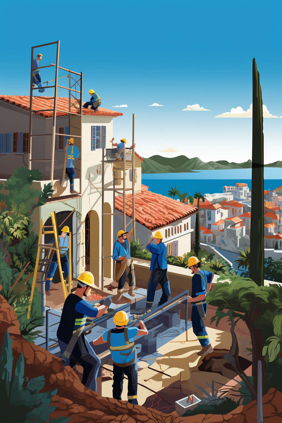 Renderings of planned new California city likely made using AI