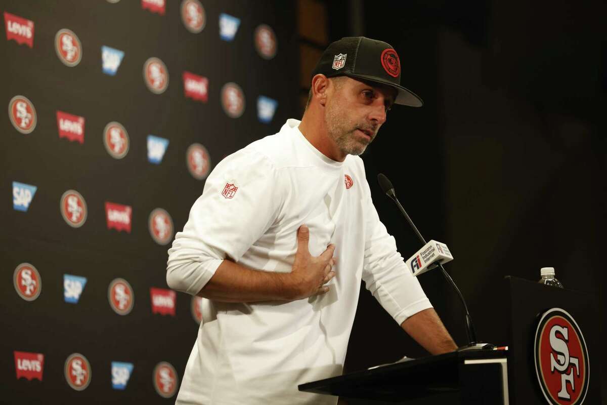 John Lynch: Brock Purdy is the 'leader in the clubhouse' for the 49ers'  2023 starting QB job - Sactown Sports