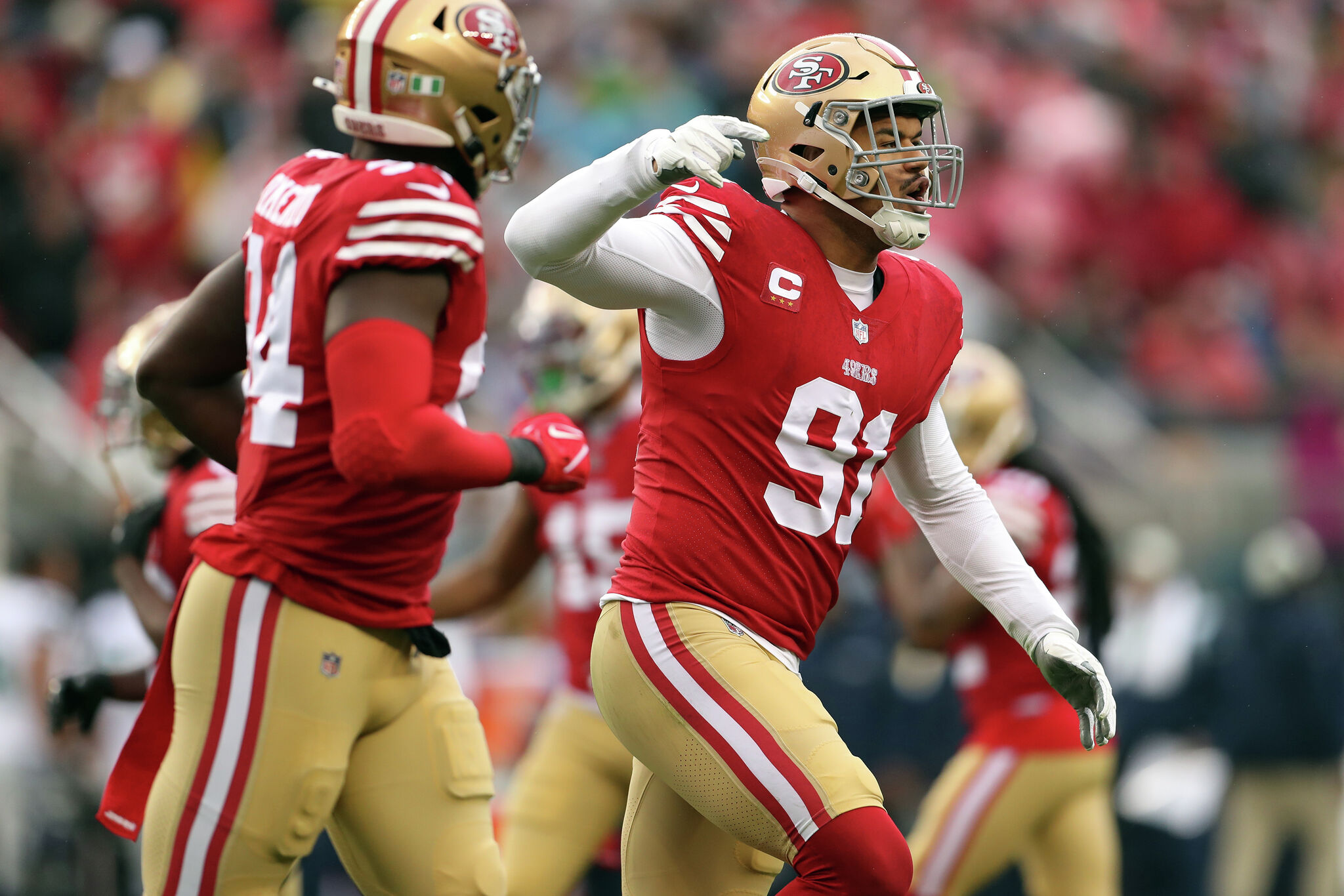 49ers Arik Armstead 'getting a new shoulder' on 23rd birthday; Joe