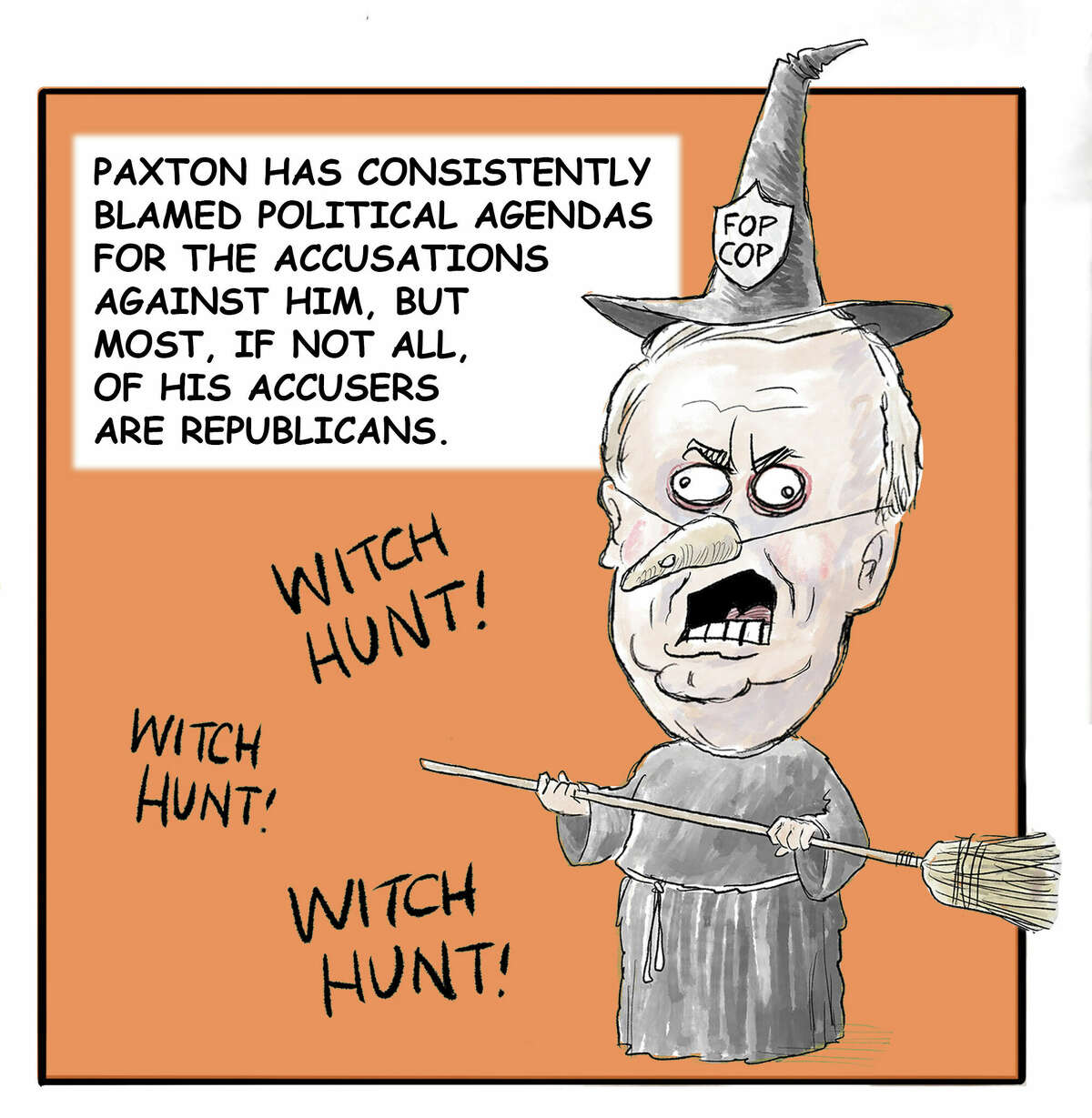 A Ken Paxton primer: Political cartoon (Opinion)
