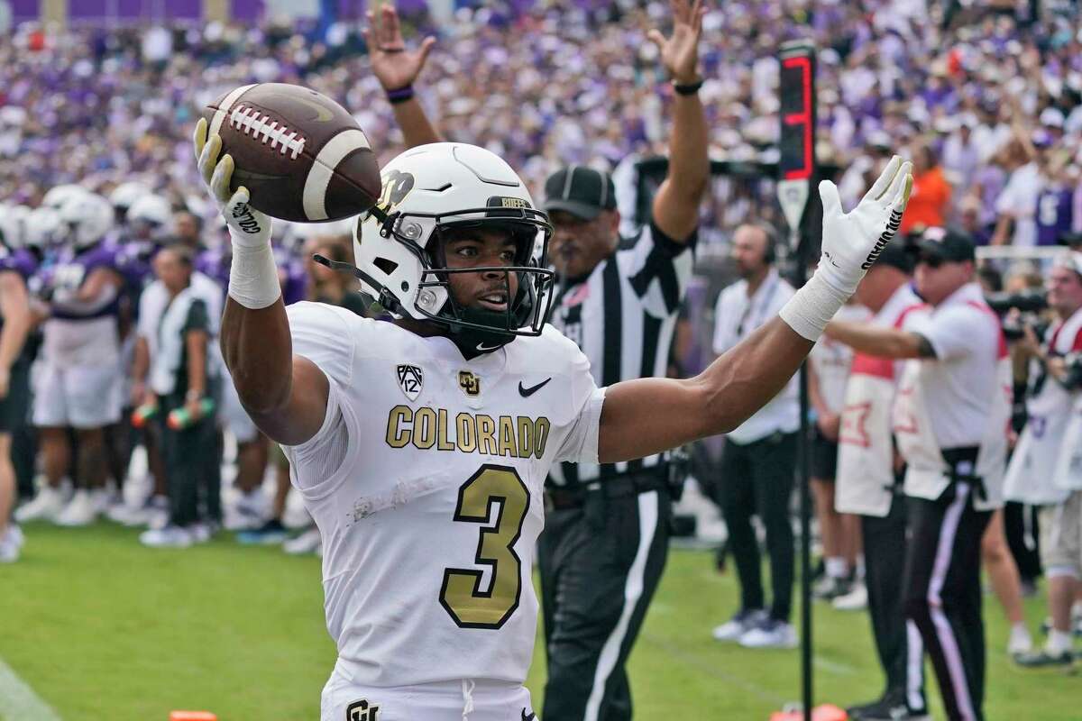 betr on X: The Sanders family has arrived to College Football 👀 Shedeur  Sanders: 510 yards, 4 TD Shilo Sanders: 10 tackles, led the team Deion  Sanders: Upsets TCU  / X