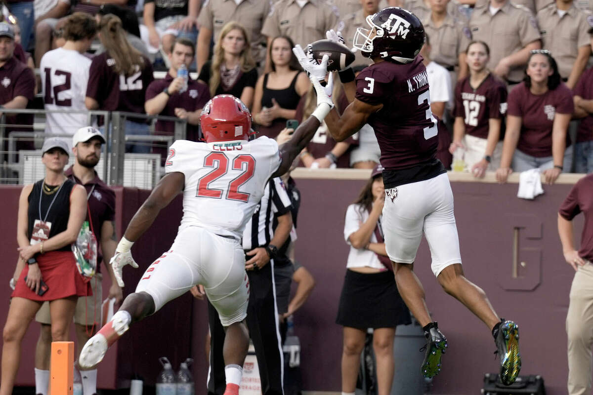 No. 23 Texas A&M Aggies steamroll New Mexico Lobos in opener