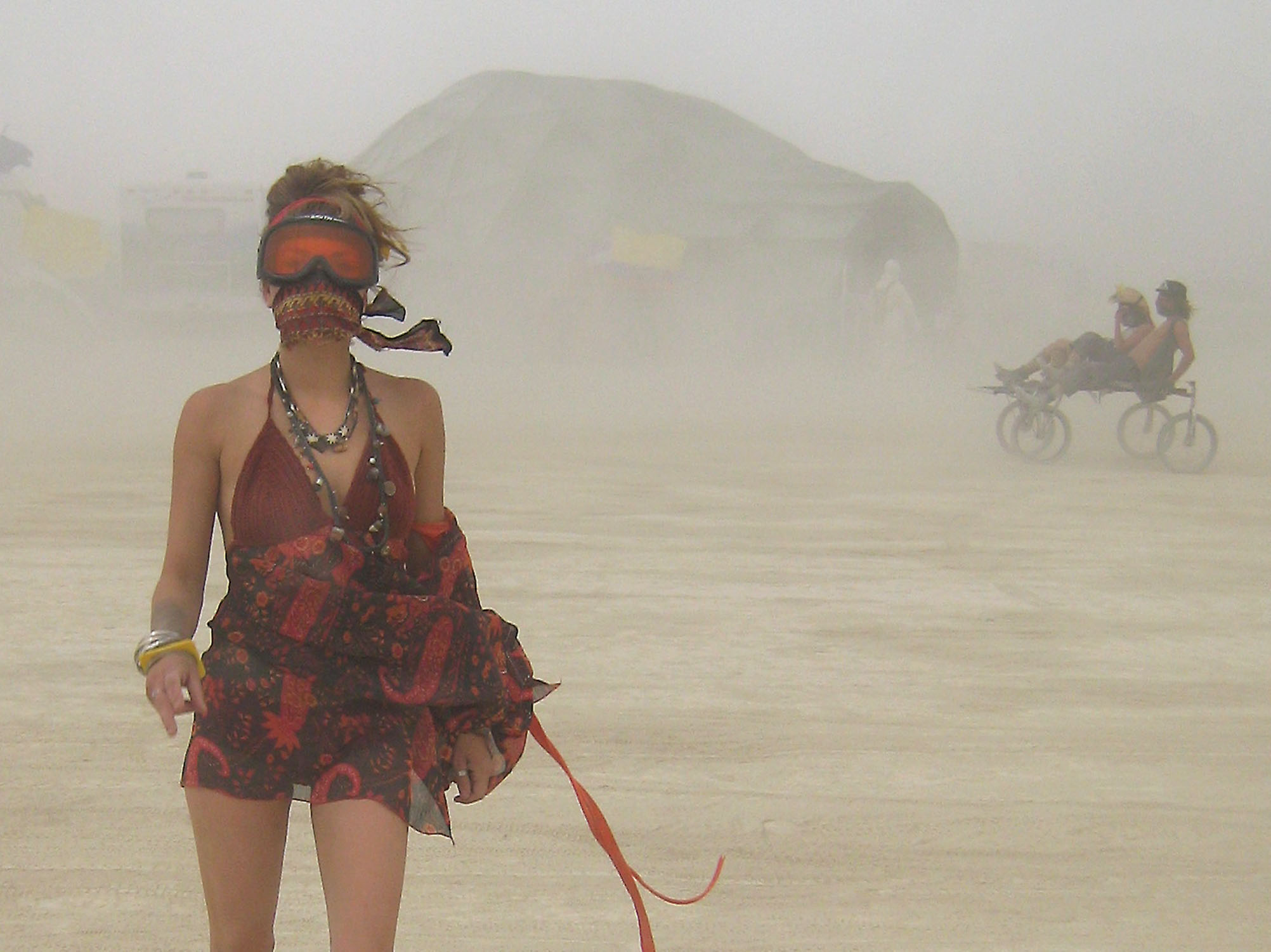 Rain Burning Man 2025