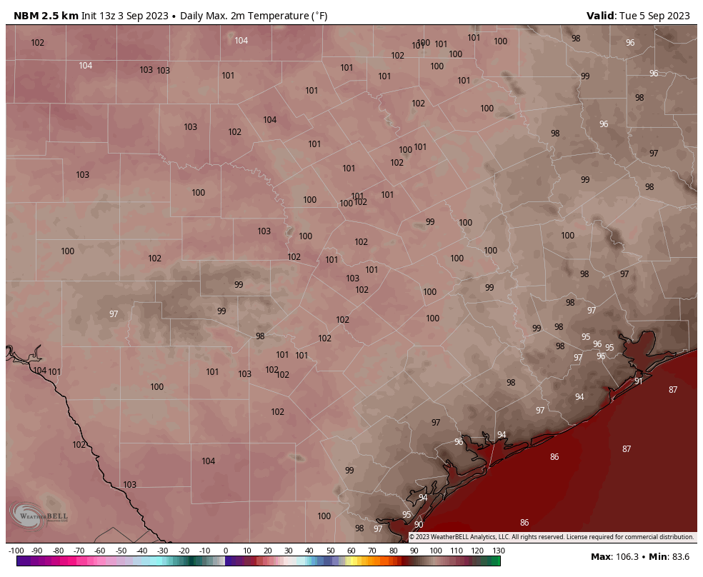 San Antonio triple-digits could lead to new records this week