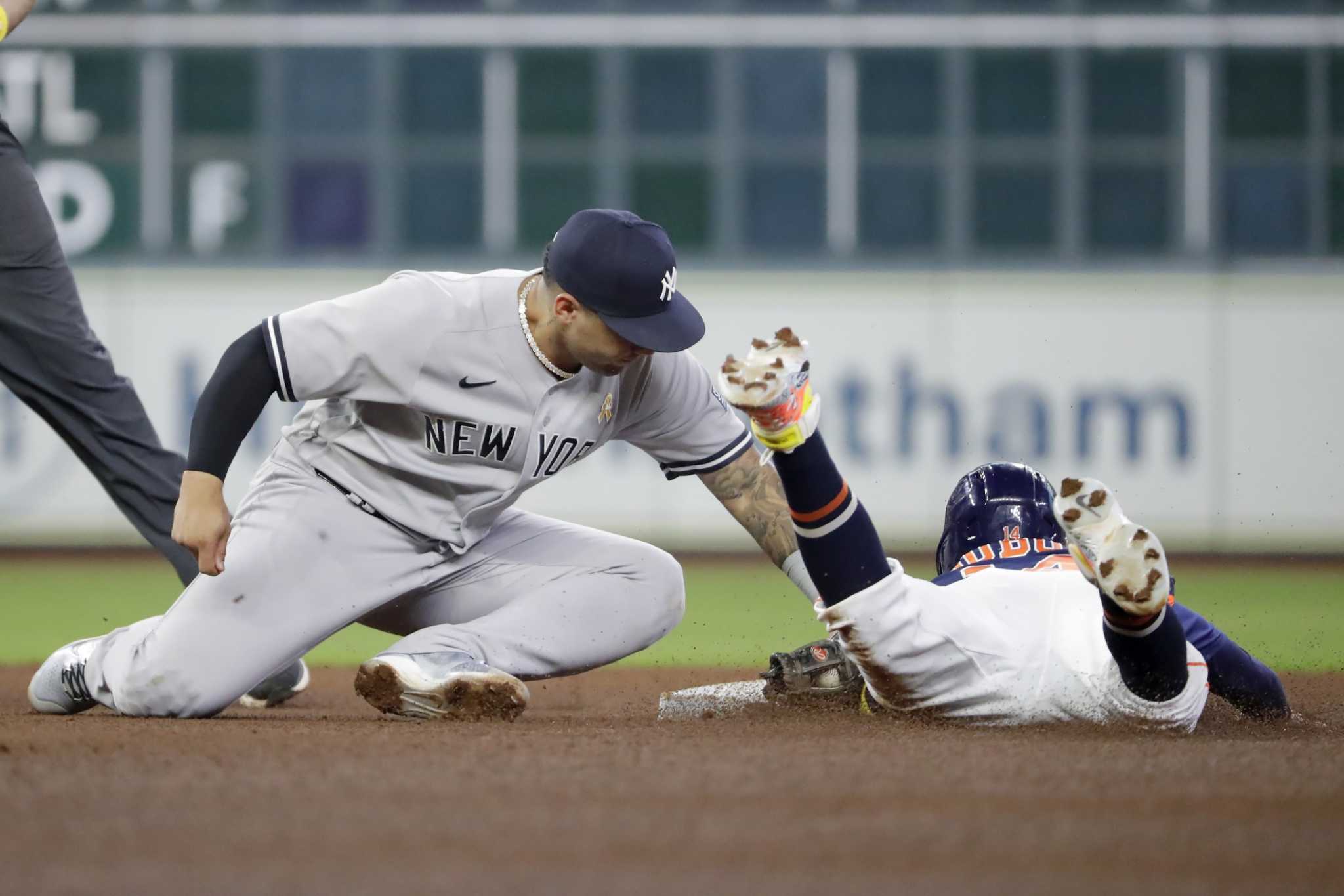 Jasson Domínguez belts second homer as young Yankees sweep Astros