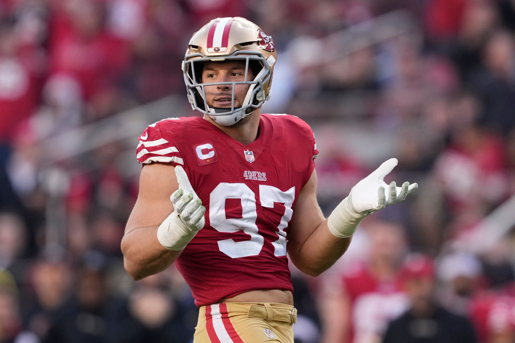 The 49ers are cutting it extremely close with Nick Bosa's contract