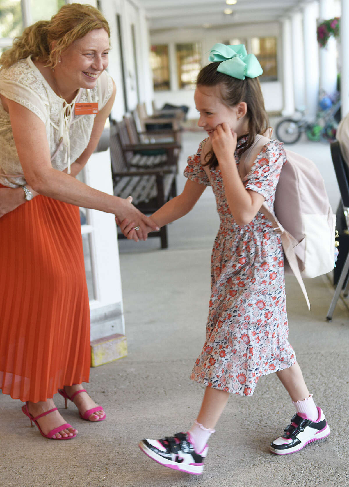 In Photos First day of school at Greenwich Country Day School