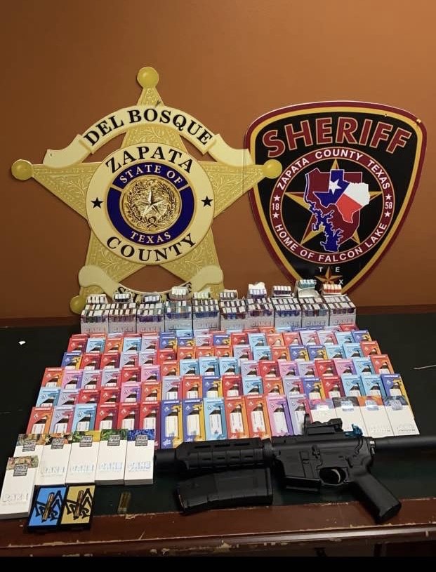 Teen arrested in Zapata County; THC cartridges worth 15K seized