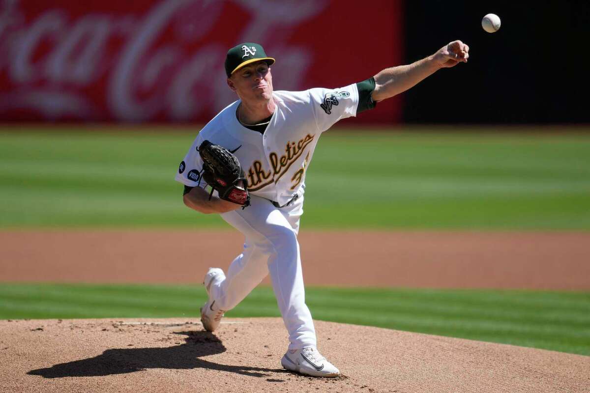 Oakland's Mason Miller holds M's hitless through 7 innings