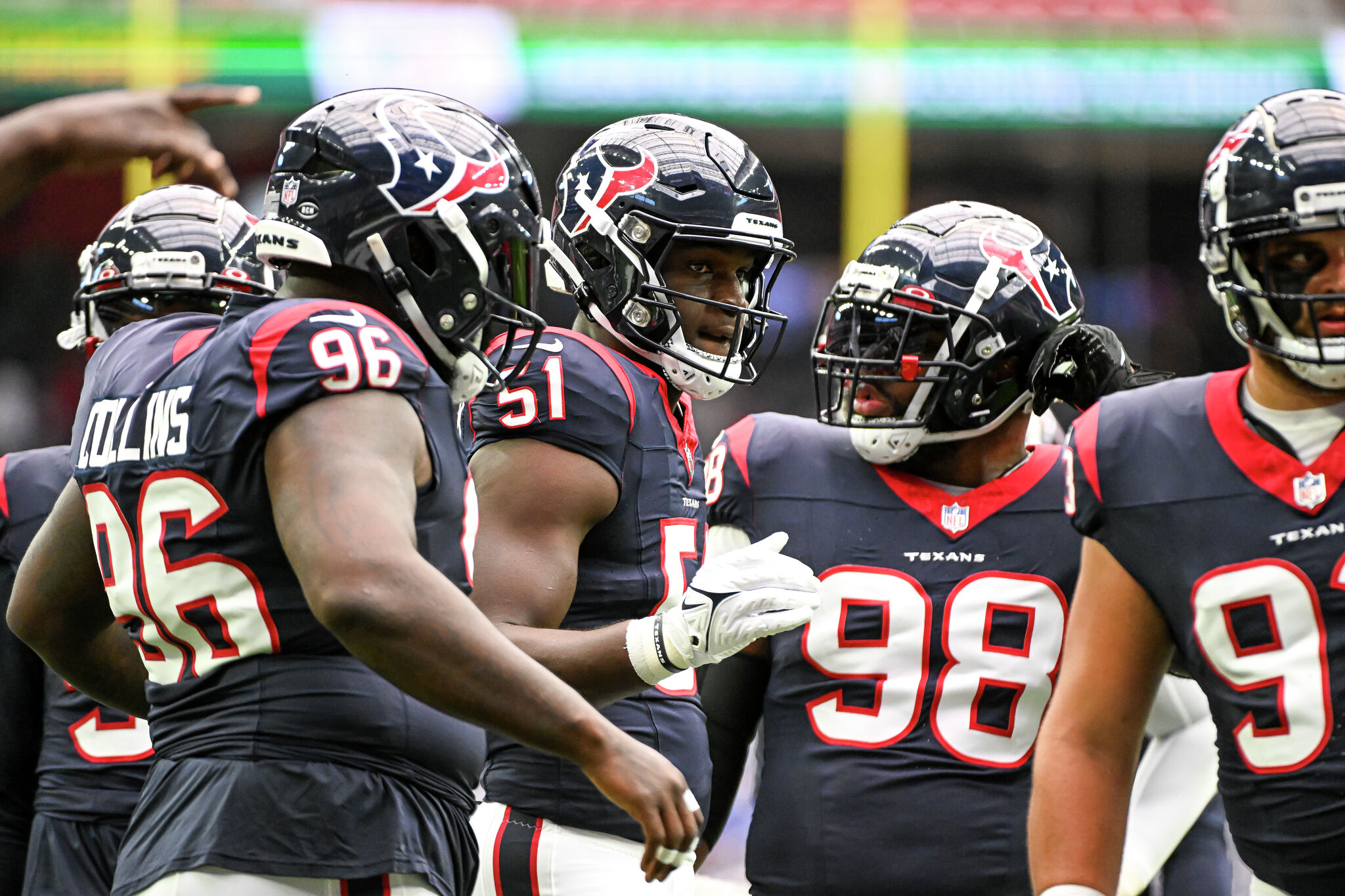 Will Anderson Jr. #51 of the Houston Texans stands on the sidelines News  Photo - Getty Images