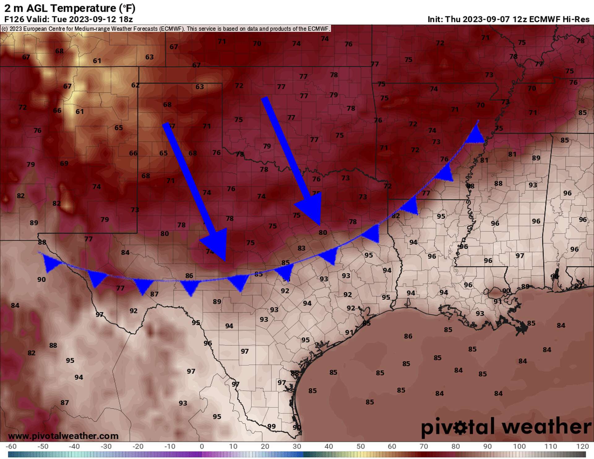 An actual cold front is coming to San Antonio. Here's a timeline.