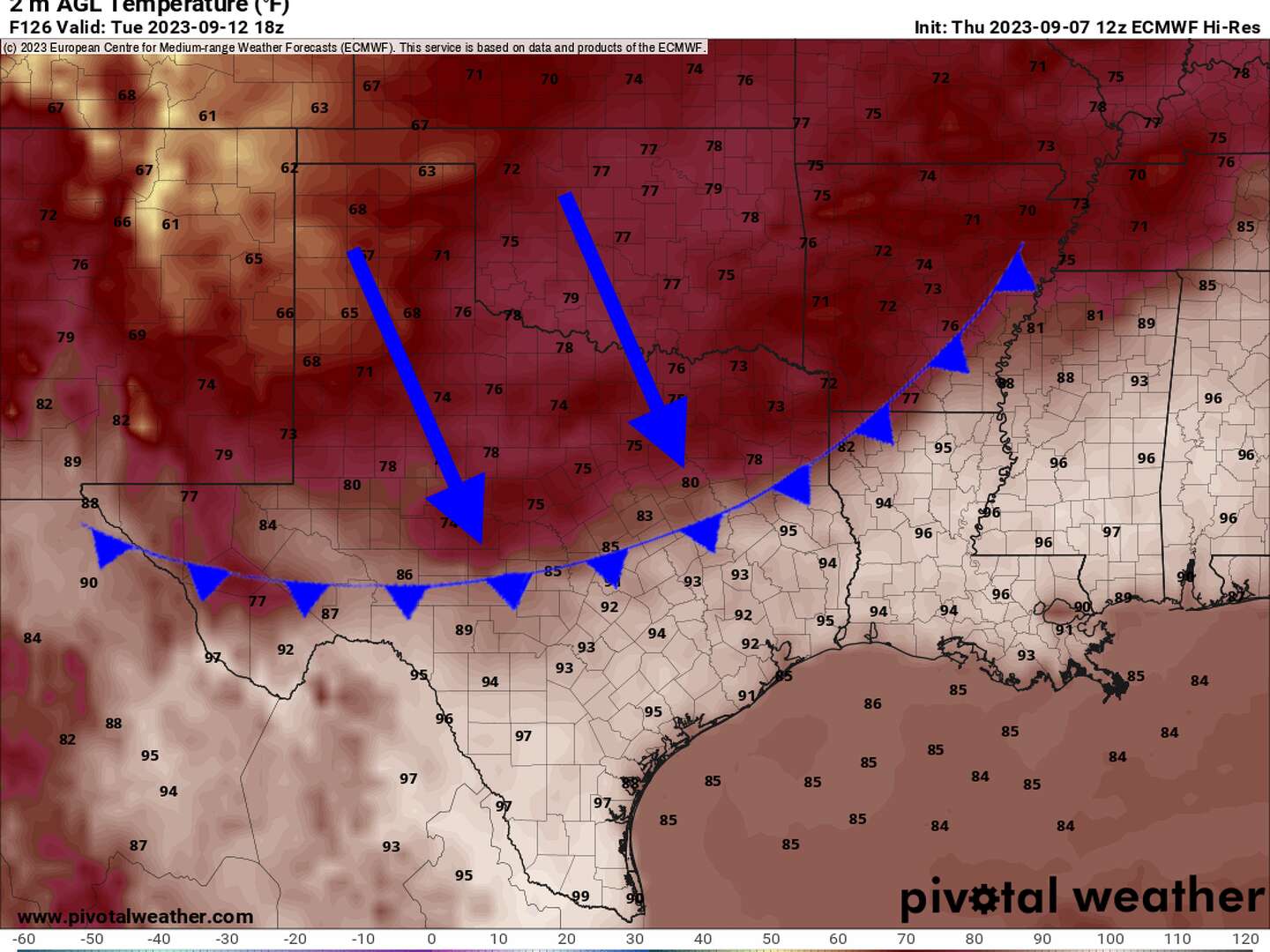 An actual cold front is coming to San Antonio. Here's a timeline.