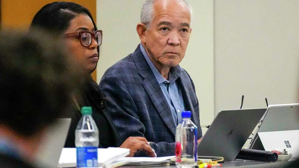 Superintendent Mike Miles listens as Houston ISD's appointed school board held its monthly work session meeting at HISD Central Office on Thursday, Sept. 7, 2023 in Houston.