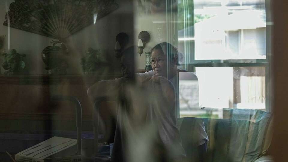 Amelia Guthrie in her home on Thursday, Sept. 7, 2023, in Houston.