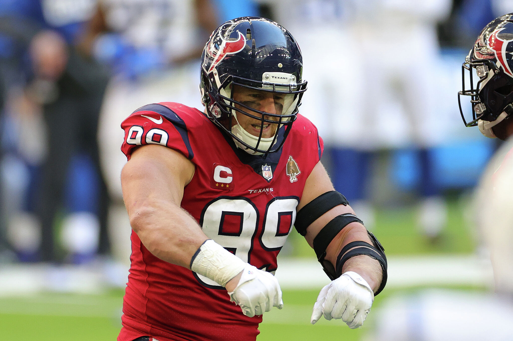 J.J. Watt makes NFL on CBS debut