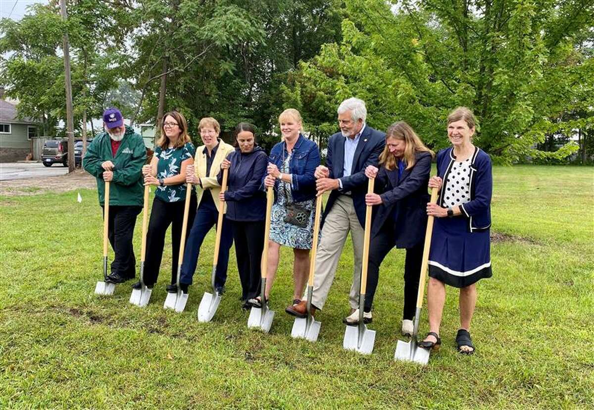 Midland Changing Places facility kicks off construction in the rain