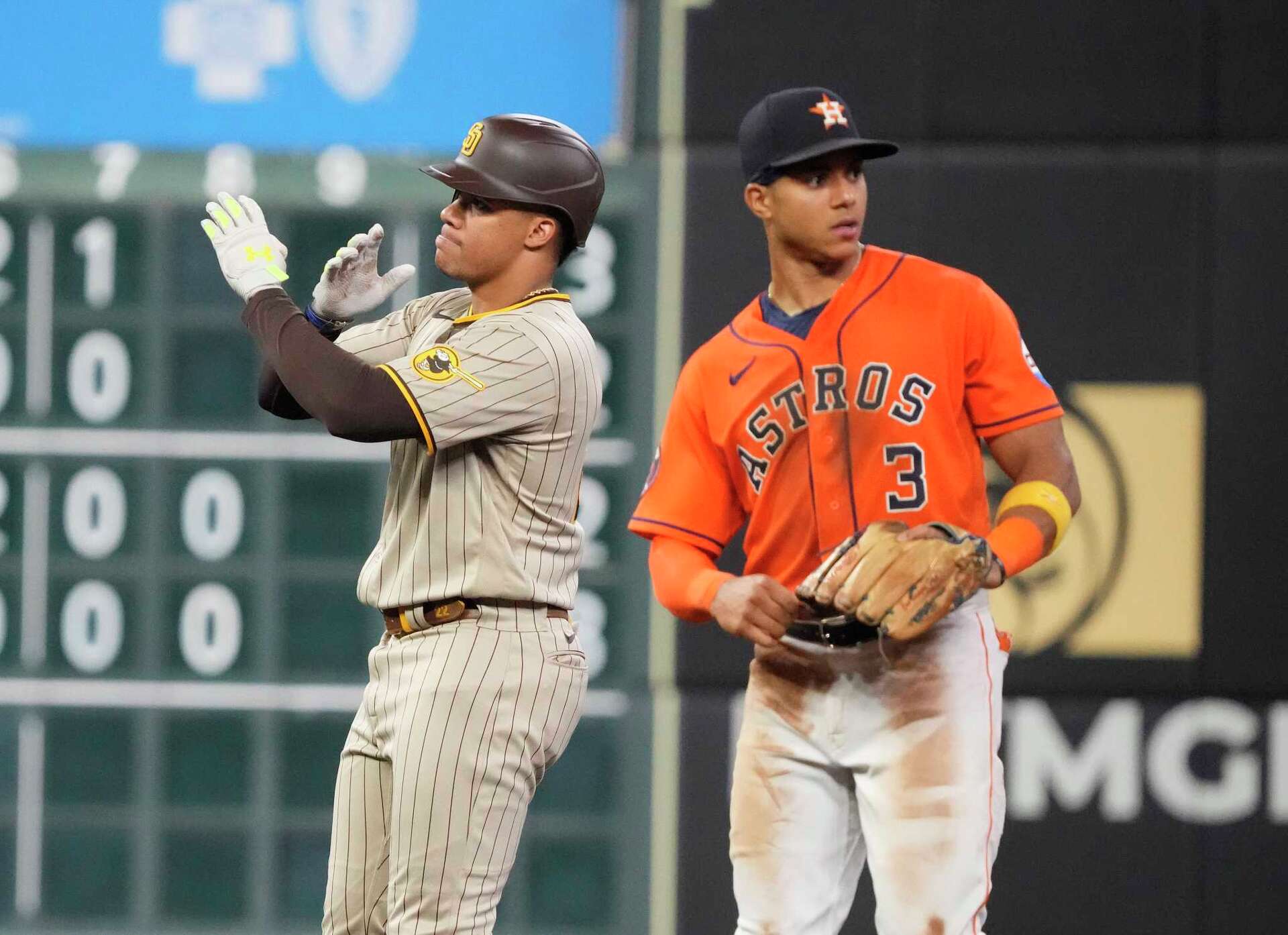 Houston Astros drop to .500 at home with loss to San Diego Padres