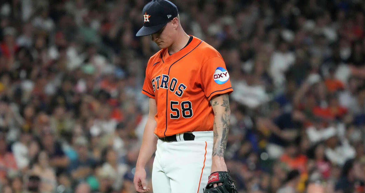Houston Astros rookie Hunter Brown hopes to 'right the ship