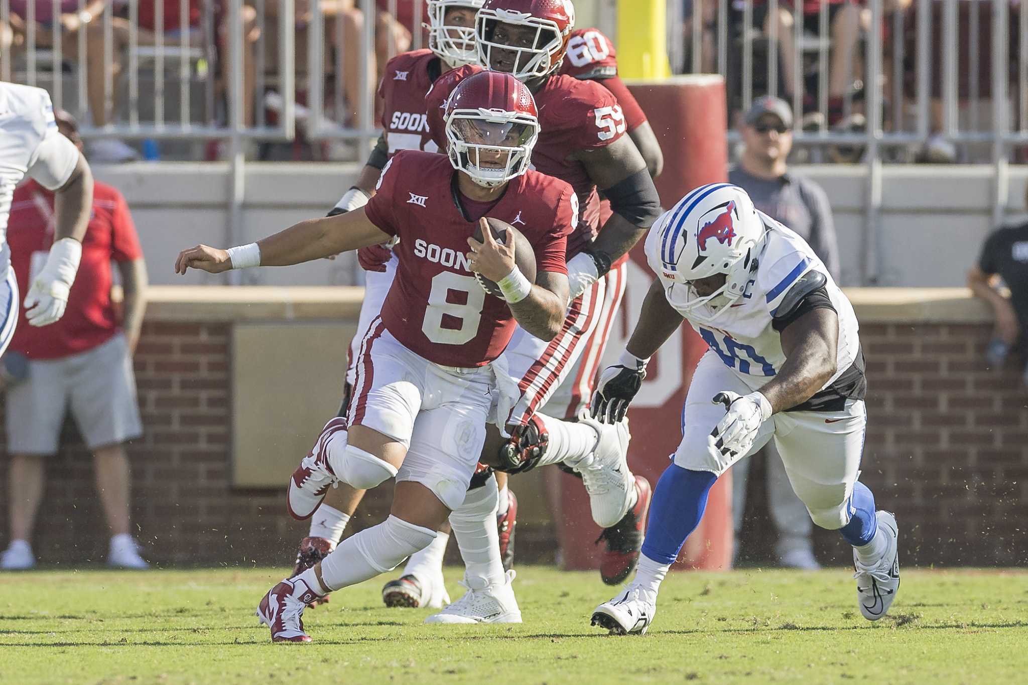 Oklahoma football: Dillon Gabriel isn't the only Sooner QB to wear No. 8  jersey