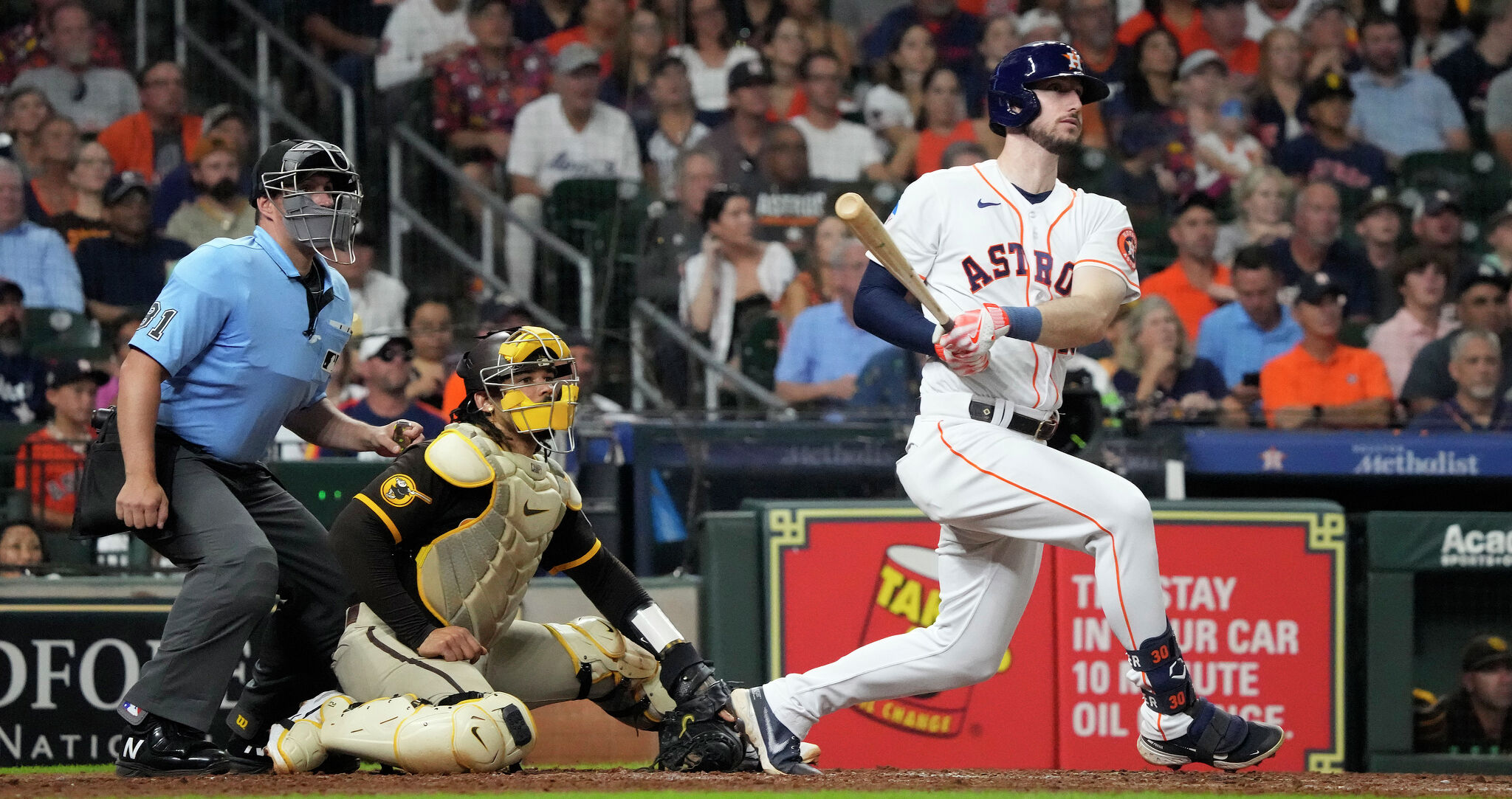 Kyle Tucker helps Astros run over Padres