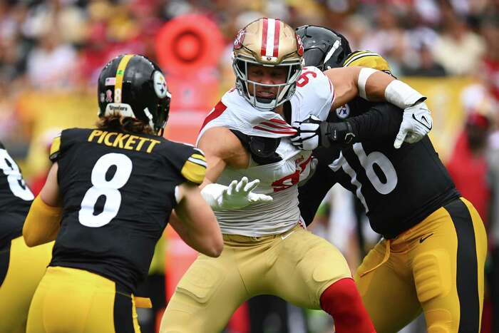 Impacts of 49ers' Arik Armstead and George Kittle were easy to miss