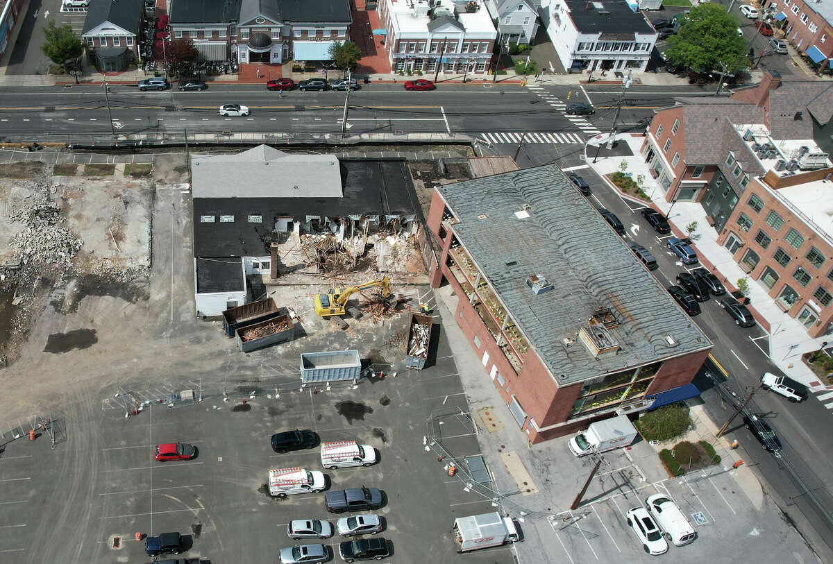 See the Darien demolition making space for the Corbin District