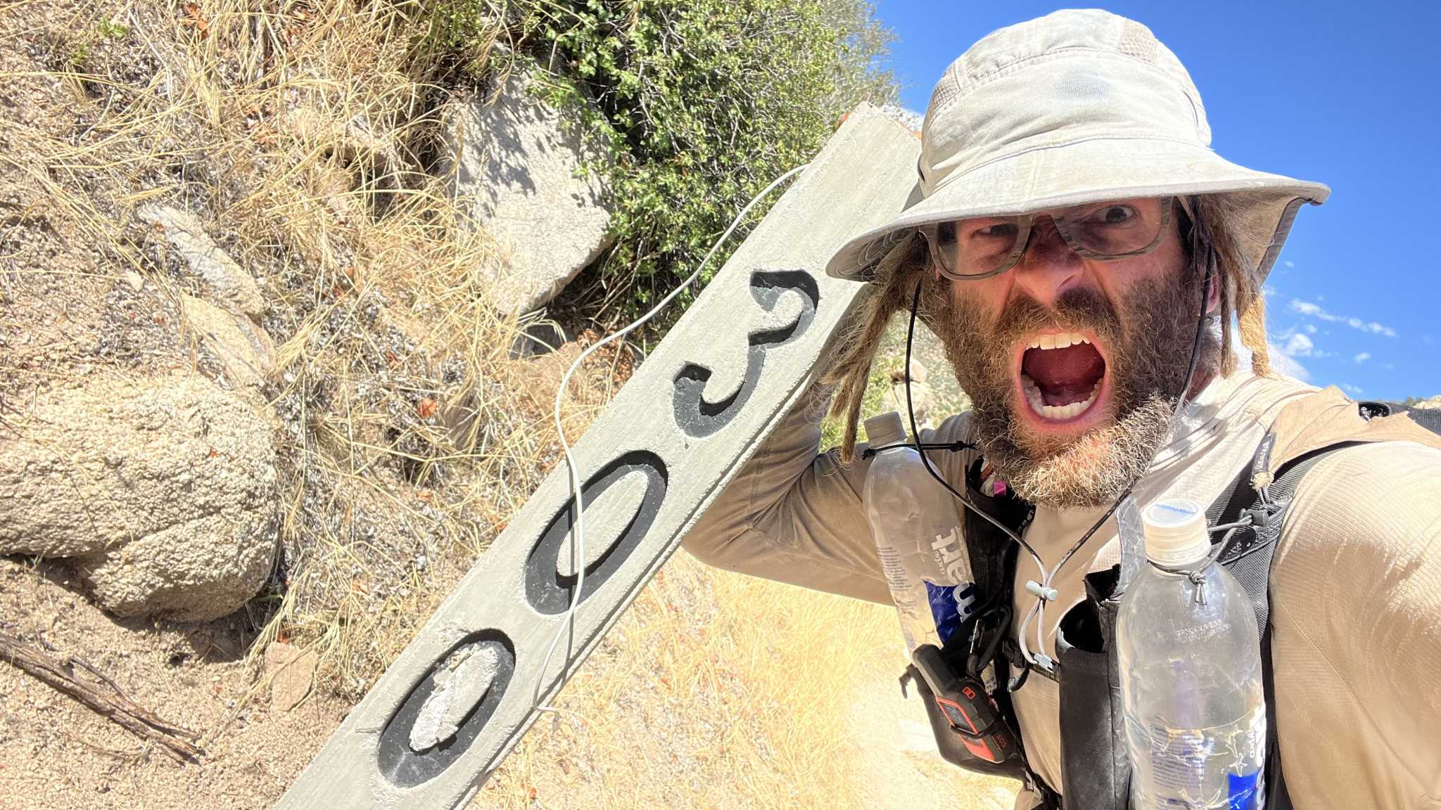 Ultrarunner, Karel Sabbe retakes the speed record the Pacific Crest Trail