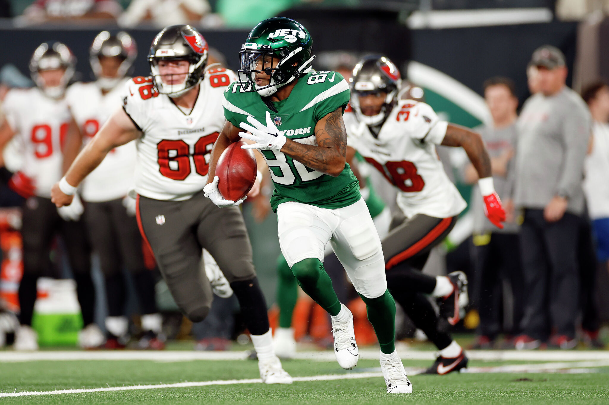 New York Jets: Xavier Gipson scores game-winning punt return