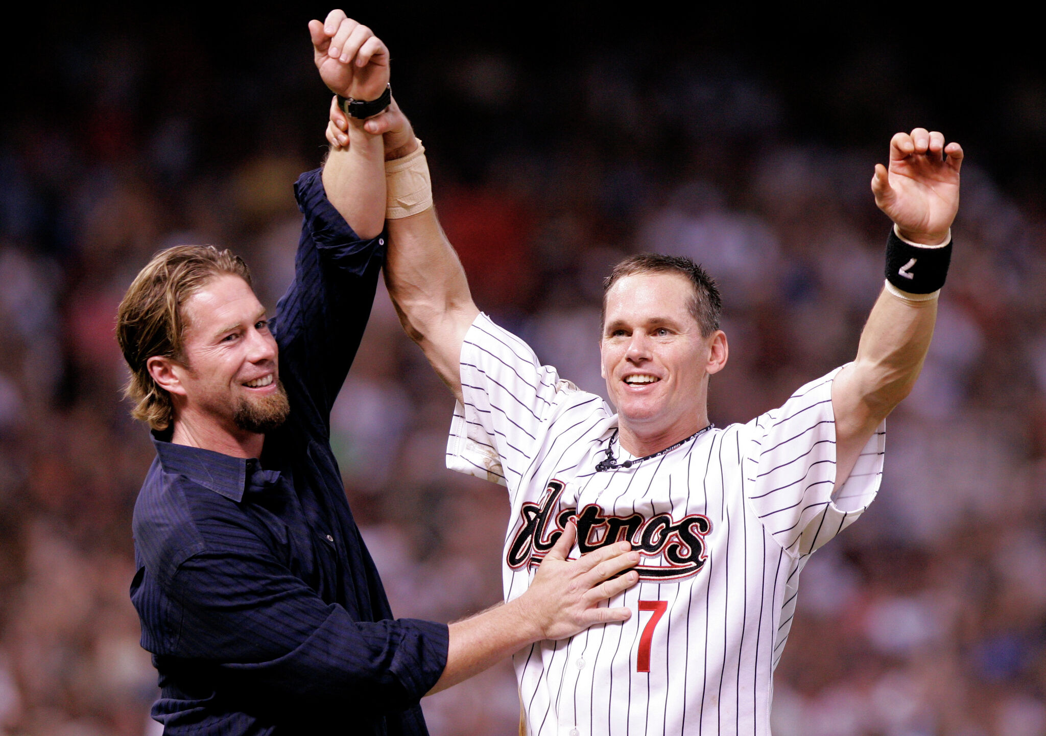 Jeff Bagwell accidentally played music during Astros broadcast