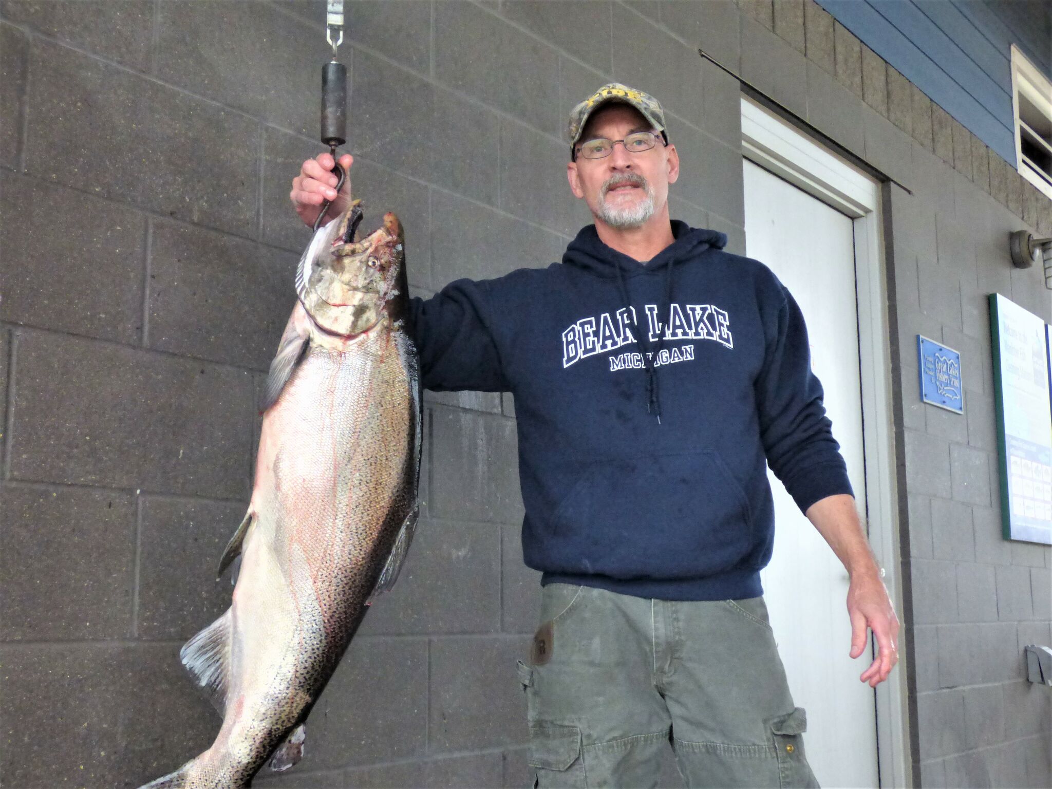 Salmon Fishing Lake Michigan Tributaries for Fall King Chinook