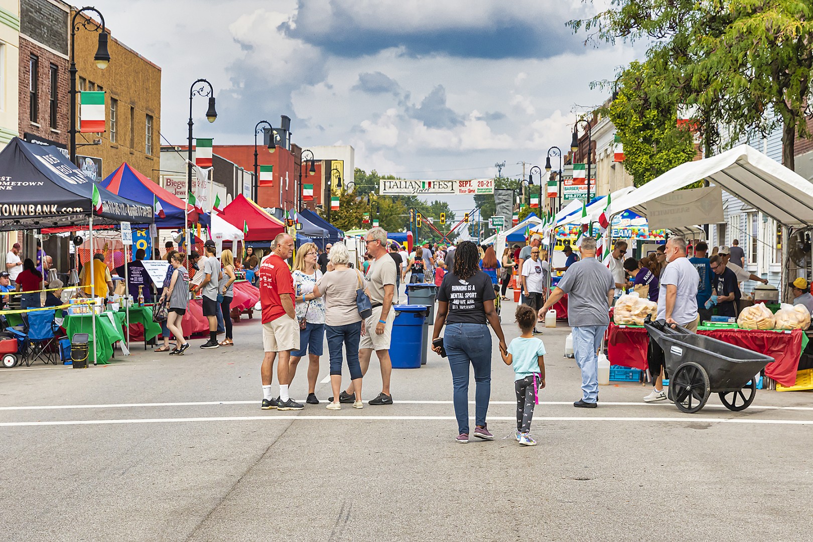 Italian Festival celebrating Italian heritage of Collinsville