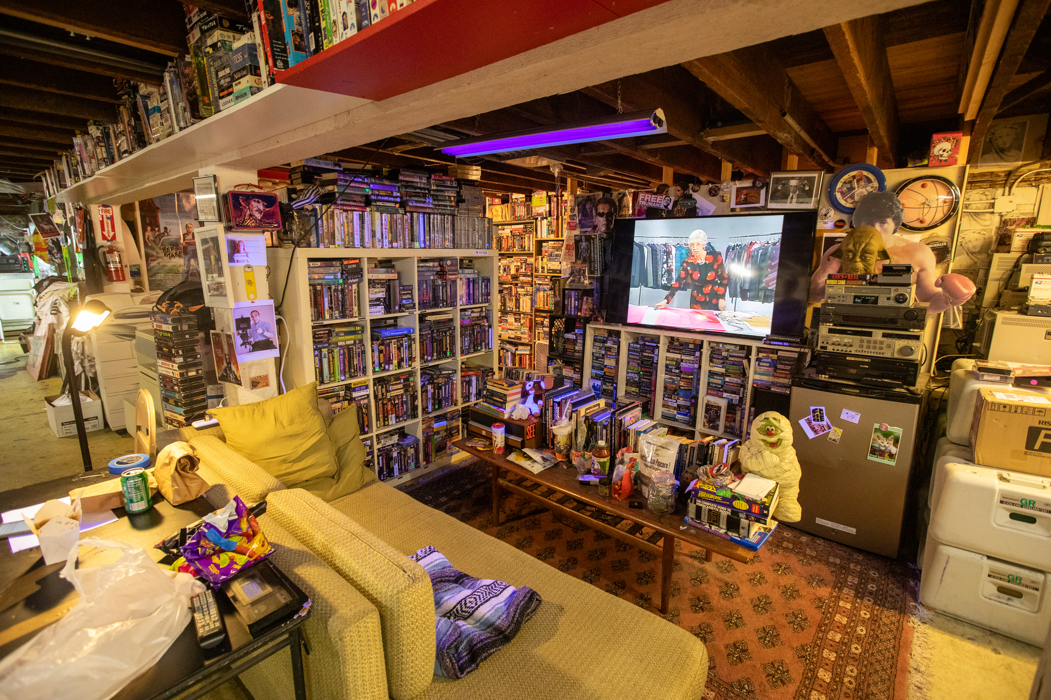 One of most incredible VHS collections hides in an SF basement