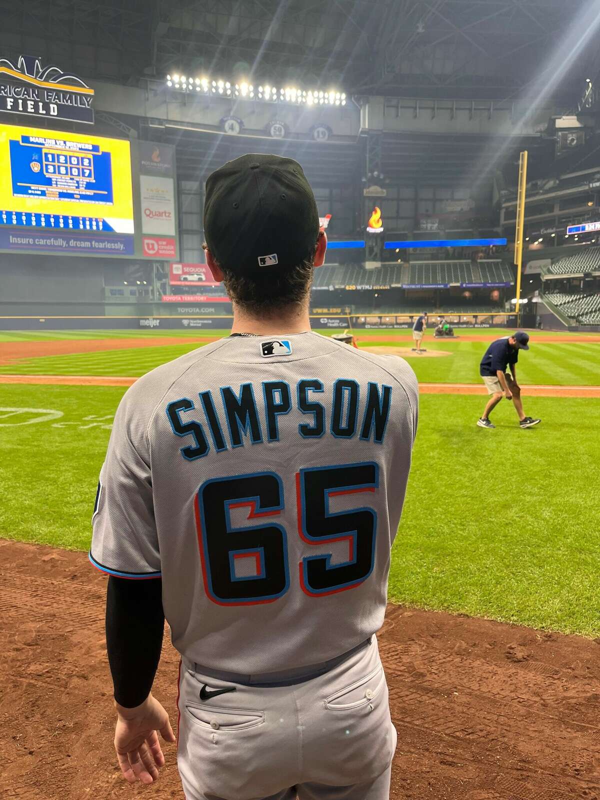 Star Stafford pitcher Josh Simpson joins MLB's Miami Marlins roster