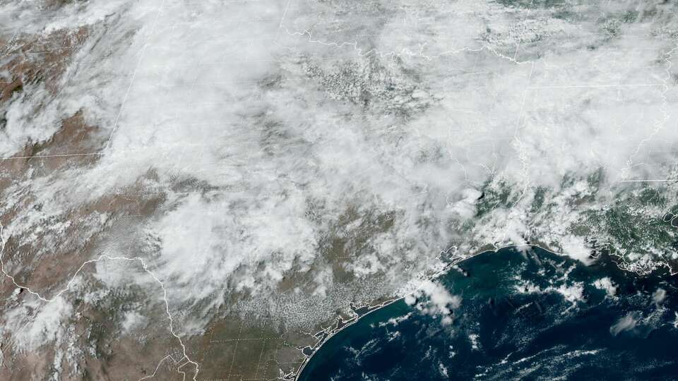 Several upper-level disturbances were seen moving over the Lone Star State on visible satellite Wednesday afternoon. Satellite imagery was captured by the Geostationary Operational Environmental Satellite, or GOES. 