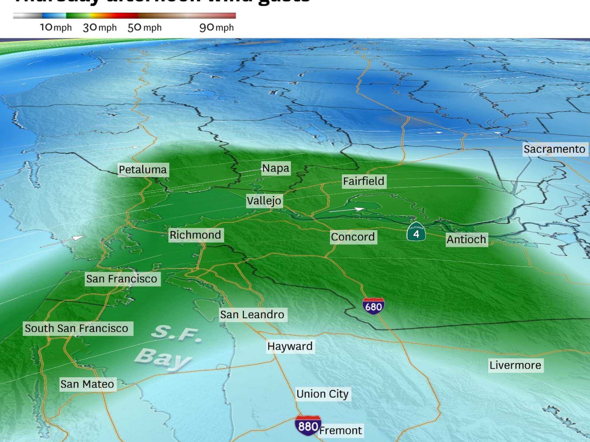 Bay Area weather: Here’s what to expect Thursday
