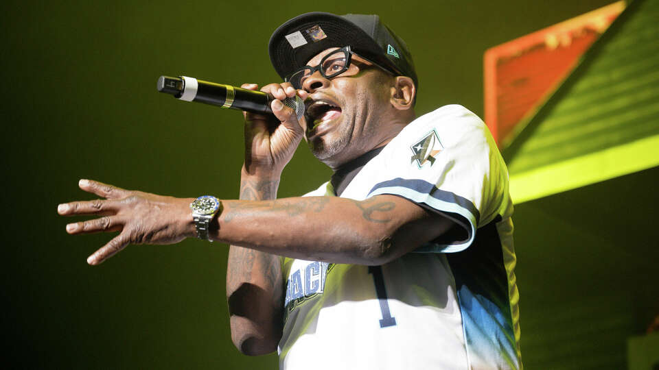 Rapper Scarface, here performing on stage during the Hip Hop Classics concert at Smart Financial Centre in Sugar Land in 2023, was part of the Geto Boys.