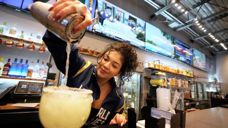 Bartender Kim Mojich prepares a margarita at Suburbs Bar & Eatery, 764 Fish Creek Thoroughfare, Wednesday, Sept. 13, 2023, in Montgomery.